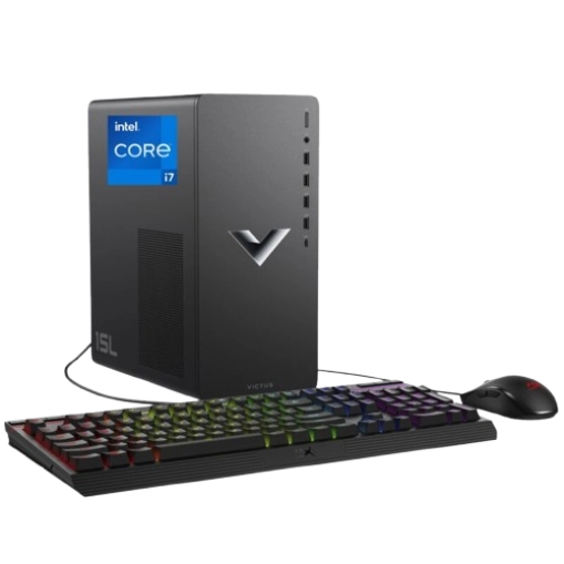 HP Victus 15L Gaming Desktop – Core i7 14th Gen, 16GB RAM, 512GB SSD, RTX 4060 Ti 8GB